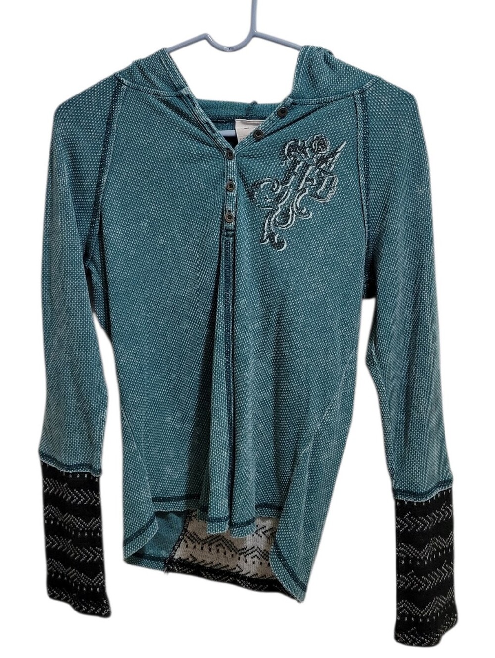Harley Davidson Hooded Thermal Shirt